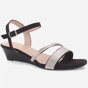 Womens "GUANA" Wedge Heel Sandals