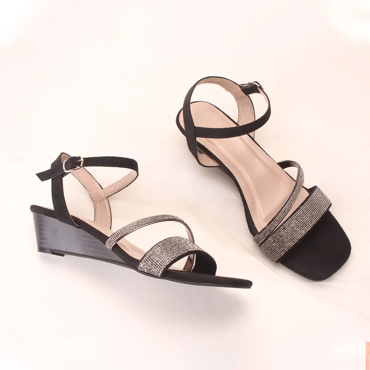 Womens "GUANA" Wedge Heel Sandals