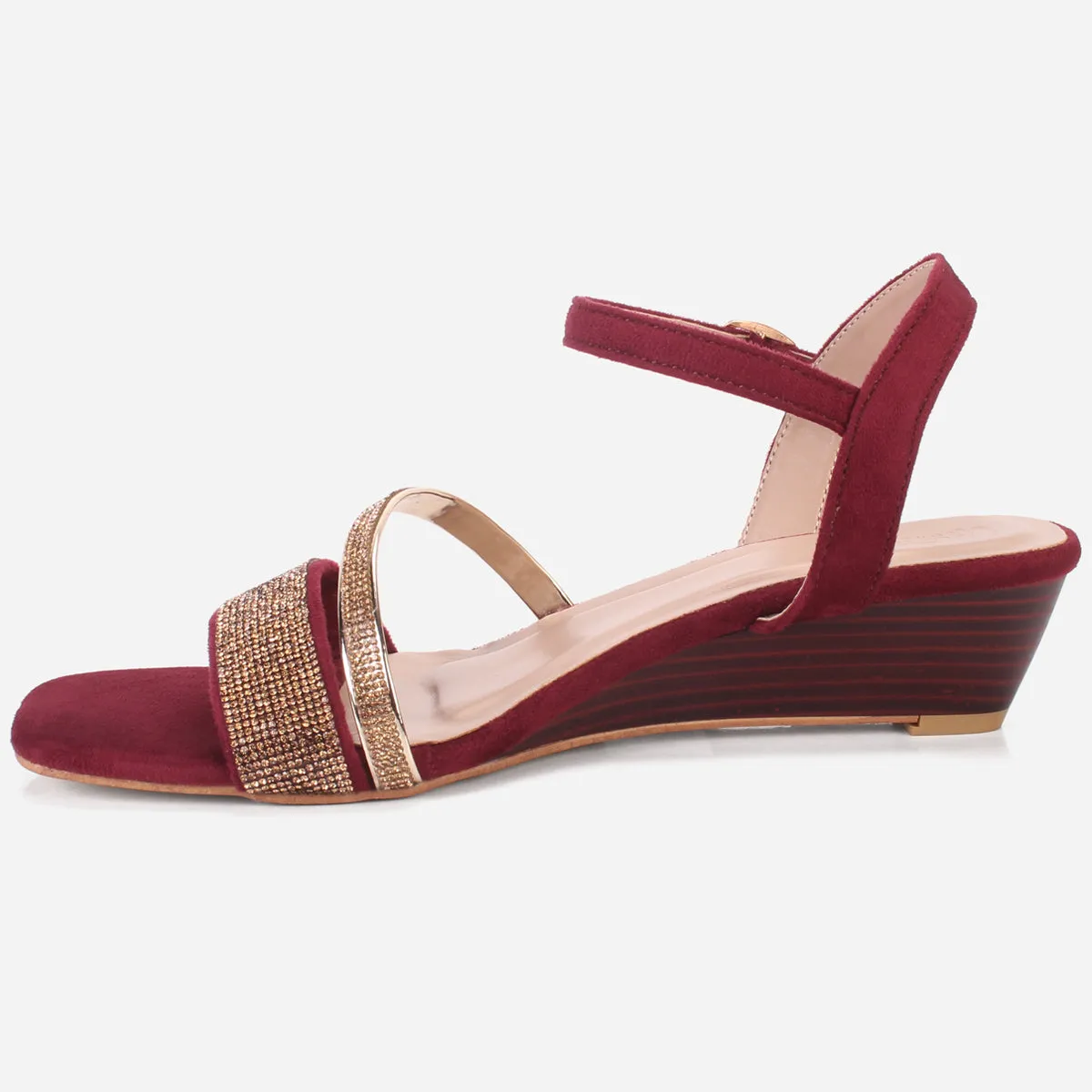 Womens "GUANA" Wedge Heel Sandals