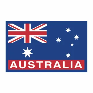 Woven Badge Aus Flag