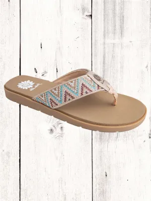 Yellow Box Fidda Flip Flop