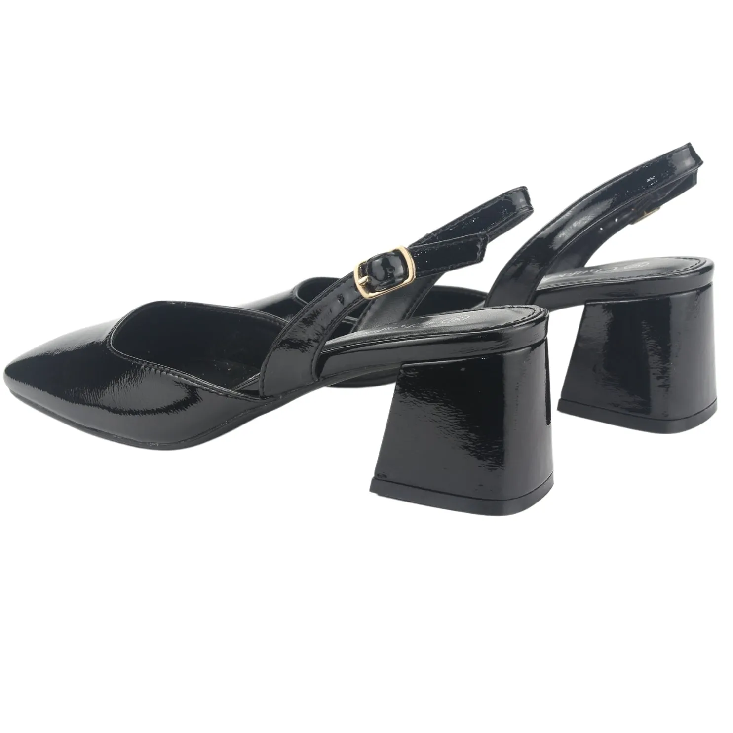 Zapato Chalada Mujer Corso-7 Negro Casual