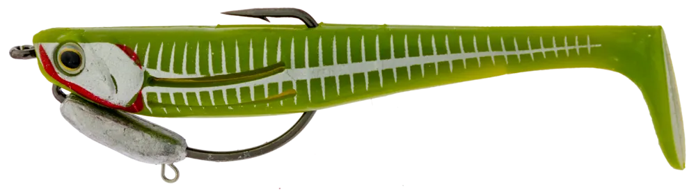 Zerek Flat Shad PRO 5 Inch Weedless Rigged Soft Plastic Lure