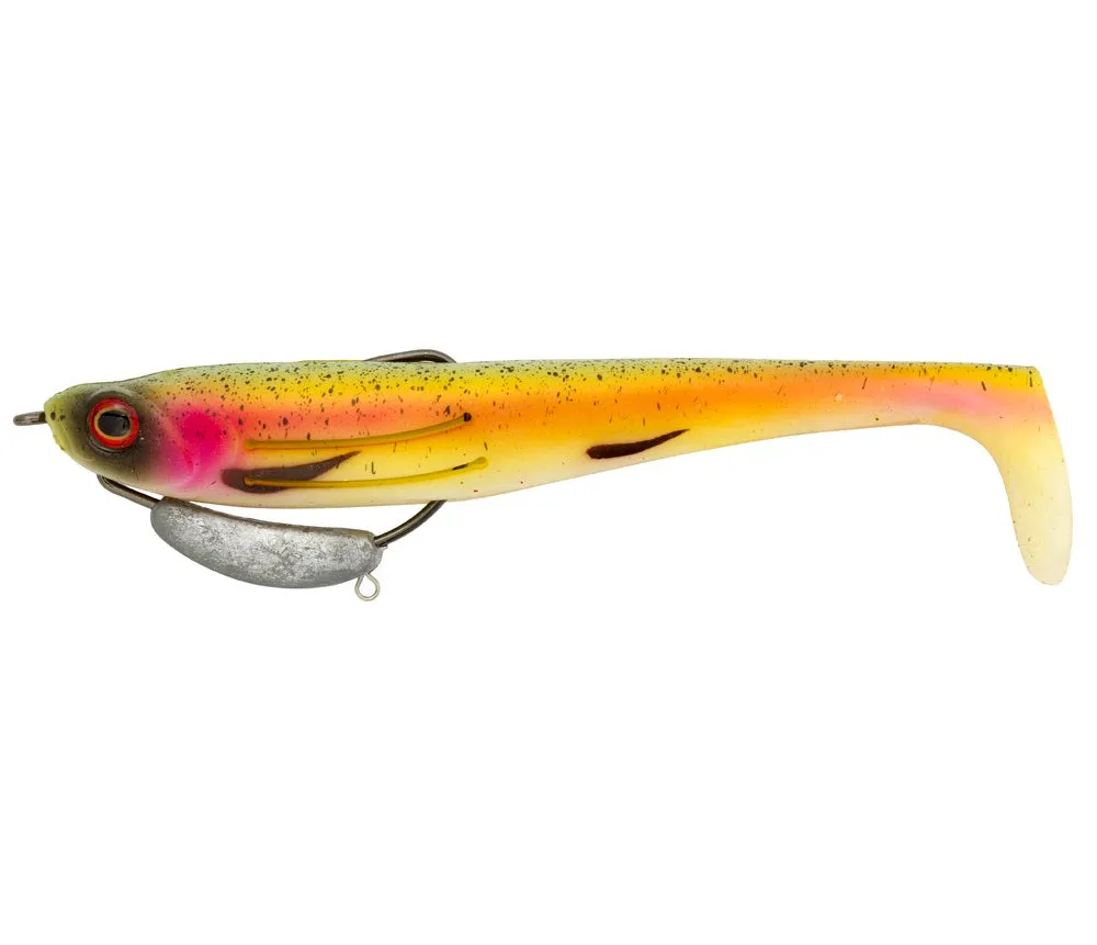 Zerek Flat Shad PRO 5 Inch Weedless Rigged Soft Plastic Lure