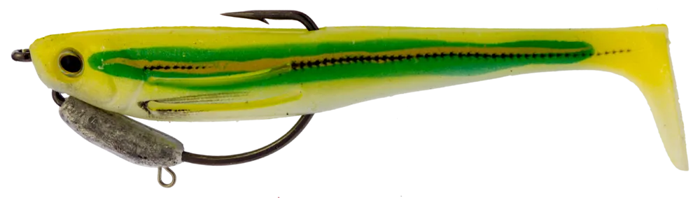 Zerek Flat Shad PRO 5 Inch Weedless Rigged Soft Plastic Lure