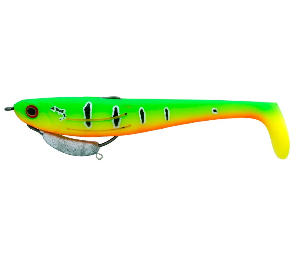 Zerek Flat Shad PRO 7 Inch Weedless Rigged Soft Plastic Lure