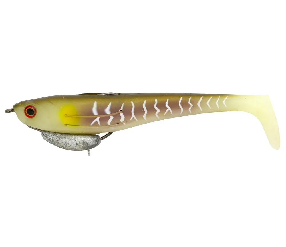 Zerek Flat Shad PRO 7 Inch Weedless Rigged Soft Plastic Lure