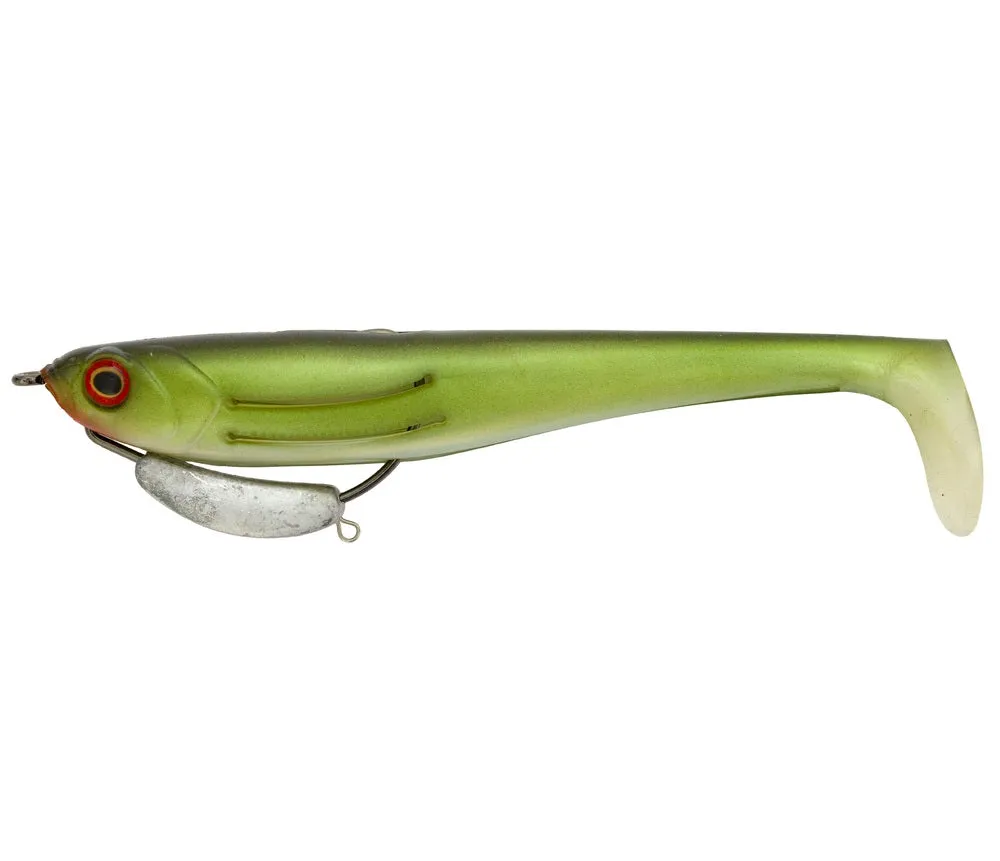 Zerek Flat Shad PRO 7 Inch Weedless Rigged Soft Plastic Lure