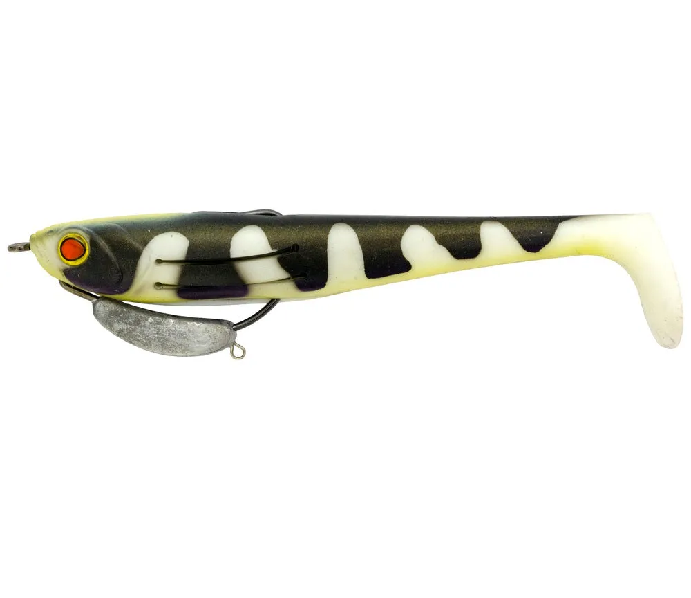 Zerek Flat Shad PRO 7 Inch Weedless Rigged Soft Plastic Lure