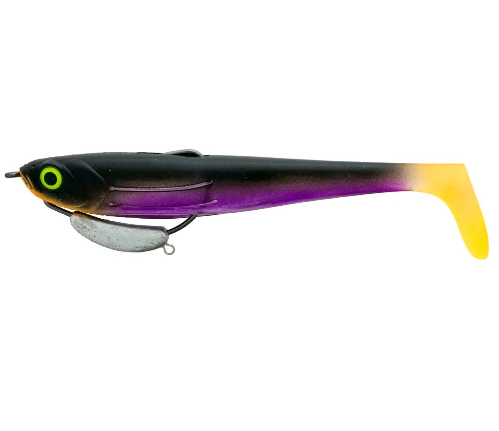 Zerek Flat Shad PRO 7 Inch Weedless Rigged Soft Plastic Lure