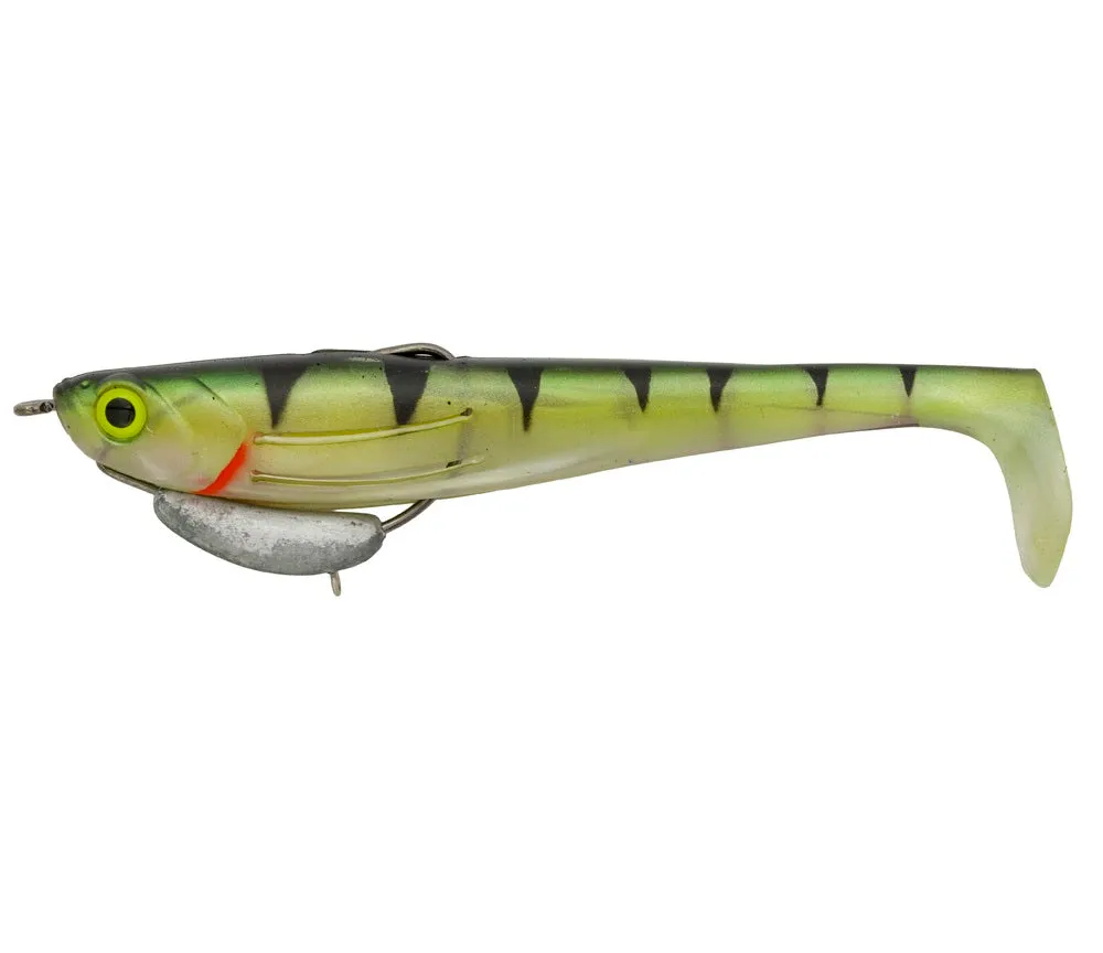 Zerek Flat Shad PRO 7 Inch Weedless Rigged Soft Plastic Lure