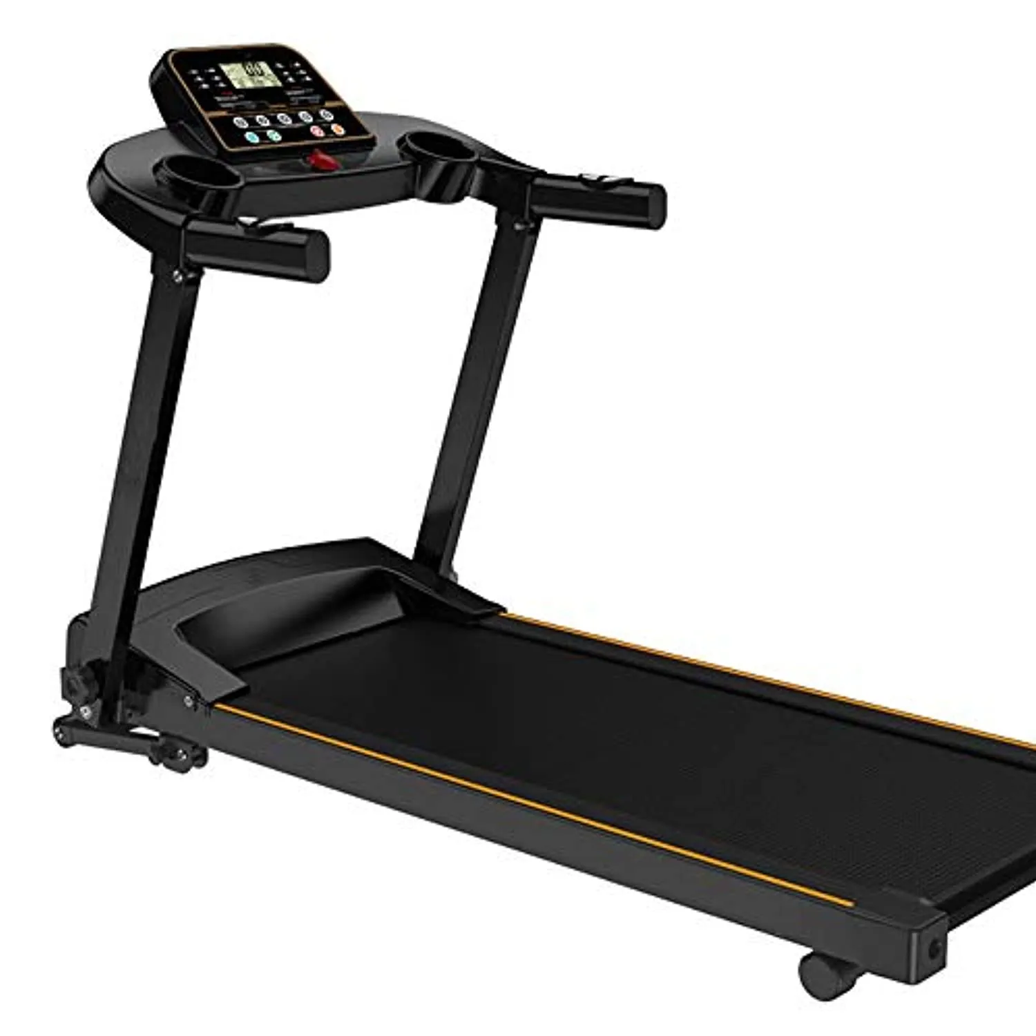 Zzfni Treadmill Smart Digital Electric Folding Treadmill W/Bluetooth Small Compact Running Workout Machine Good for Home/Apartment/RV Running Jogging Walking Foldable Treadmill